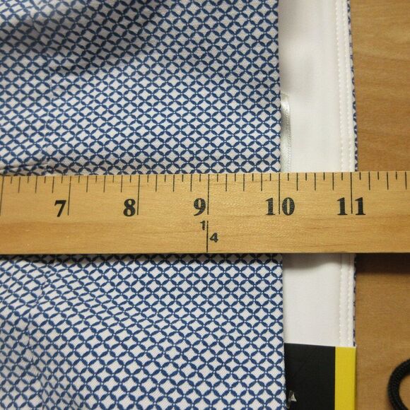 S.C.‎ & CO. 360 Degree Tummy Control Capri Pants Sz 6 Blue Geo Print Skimmer NWT - Picture 11 of 12